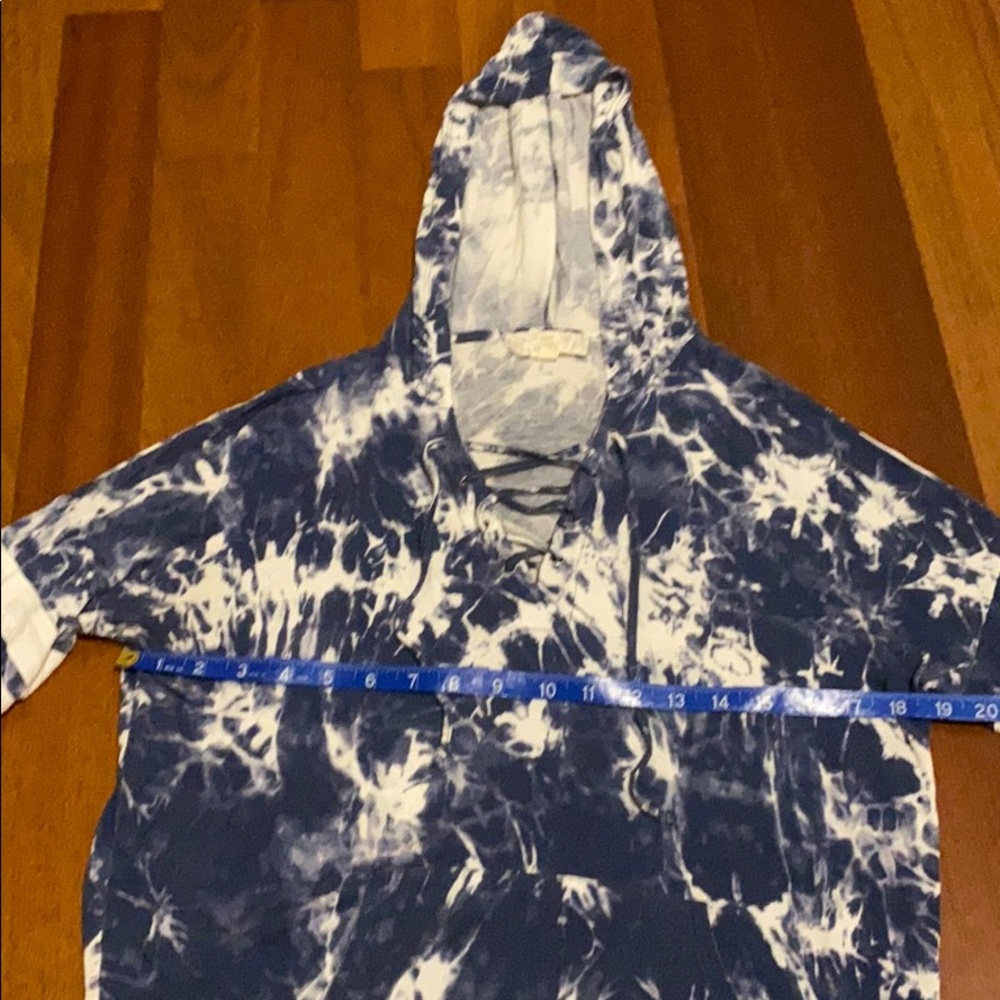 Pink Republic tie dye hoodie shirt - Picture 2 of 6